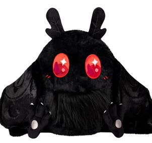 Cryptids - I call myself one, I mean, I am pretty blurry in most candid photos... surely no cause for alarm... let me in your home :3... mothman is my favorite cryptid, i have a plush of him above my desk (its the one in the photo)